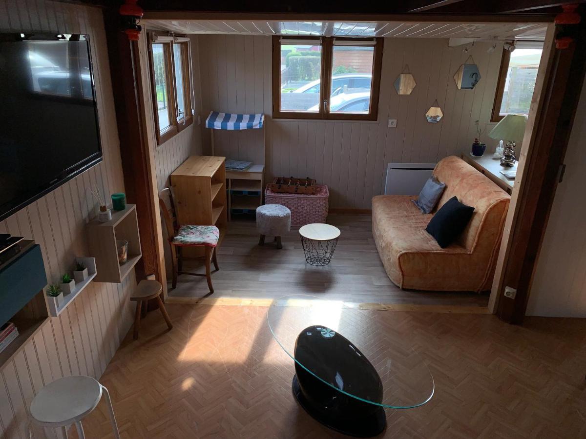 מרוויל-פרנסויל-פלאז' Chaleureux Chalet En Bord De Mer מראה חיצוני תמונה