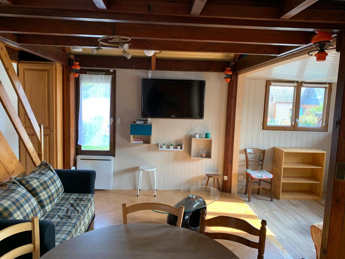 מרוויל-פרנסויל-פלאז' Chaleureux Chalet En Bord De Mer מראה חיצוני תמונה